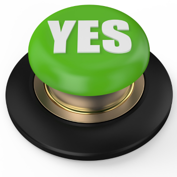 YES button